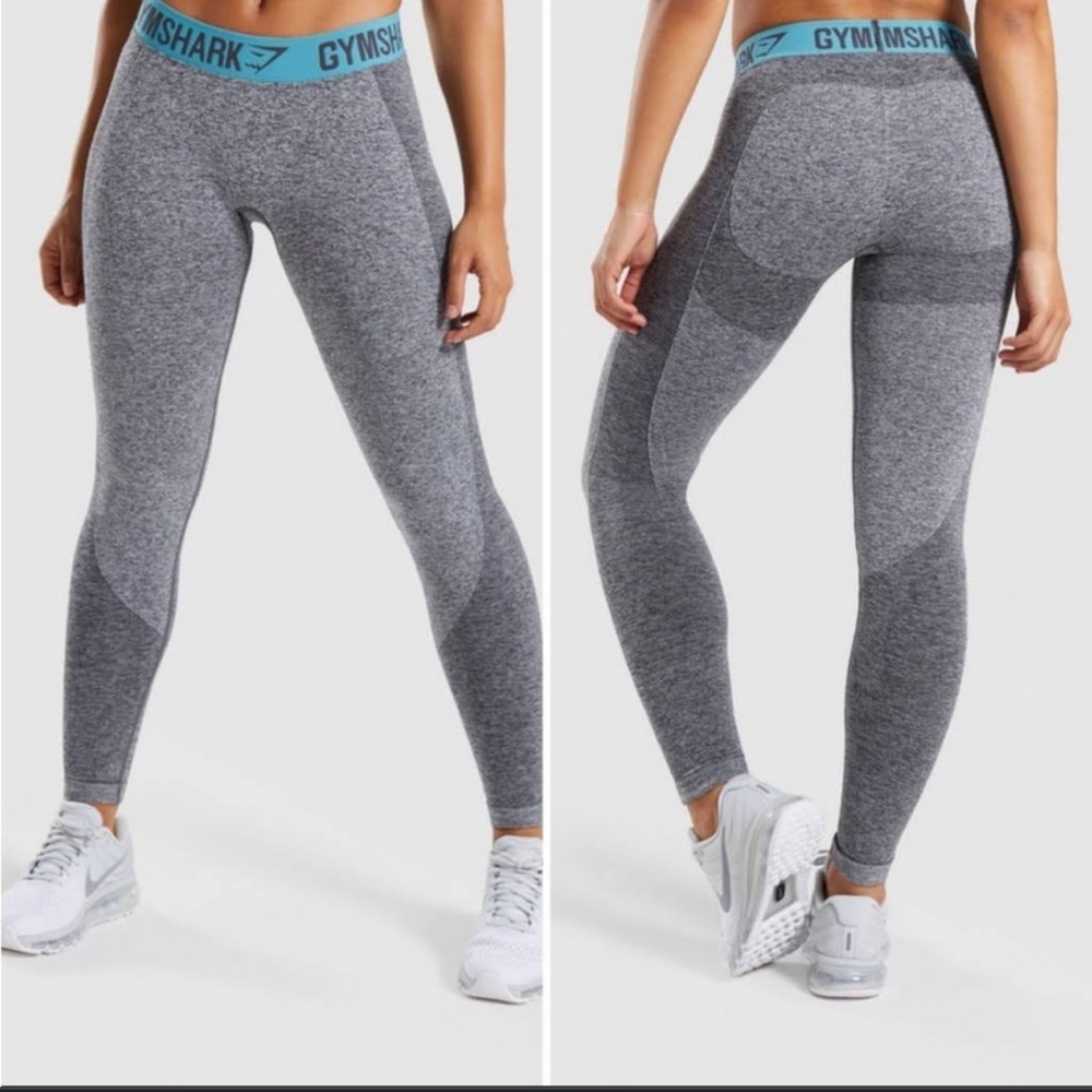 Gymshark flex leggings charcoal marl